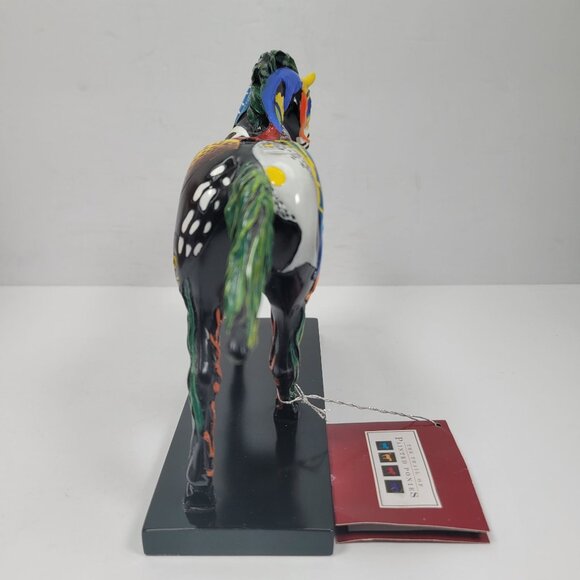 Trail Of Painted Ponies Tropical Reef Horse Figurine By Holman 2005 - Picture 6 of 7